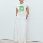 Mango t-shirt illustra in Pastel Green - 99999999_01