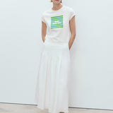 Mango t-shirt illustra in Pastel Green - 99999999_01