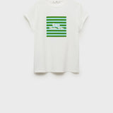Mango t-shirt illustra in Pastel Green - B