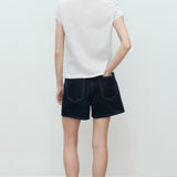 Mango t-shirt illustra in Blue - R