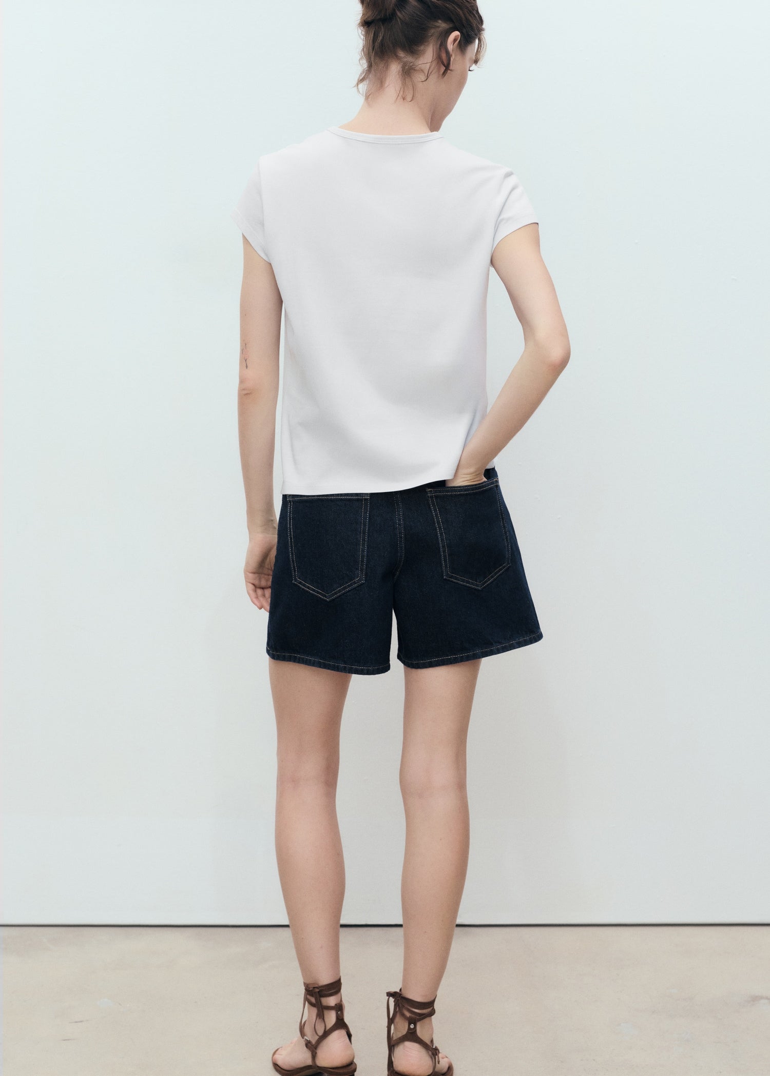 Mango t-shirt illustra in Blue - R