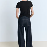 Mango t-shirt mangolog in Black - R