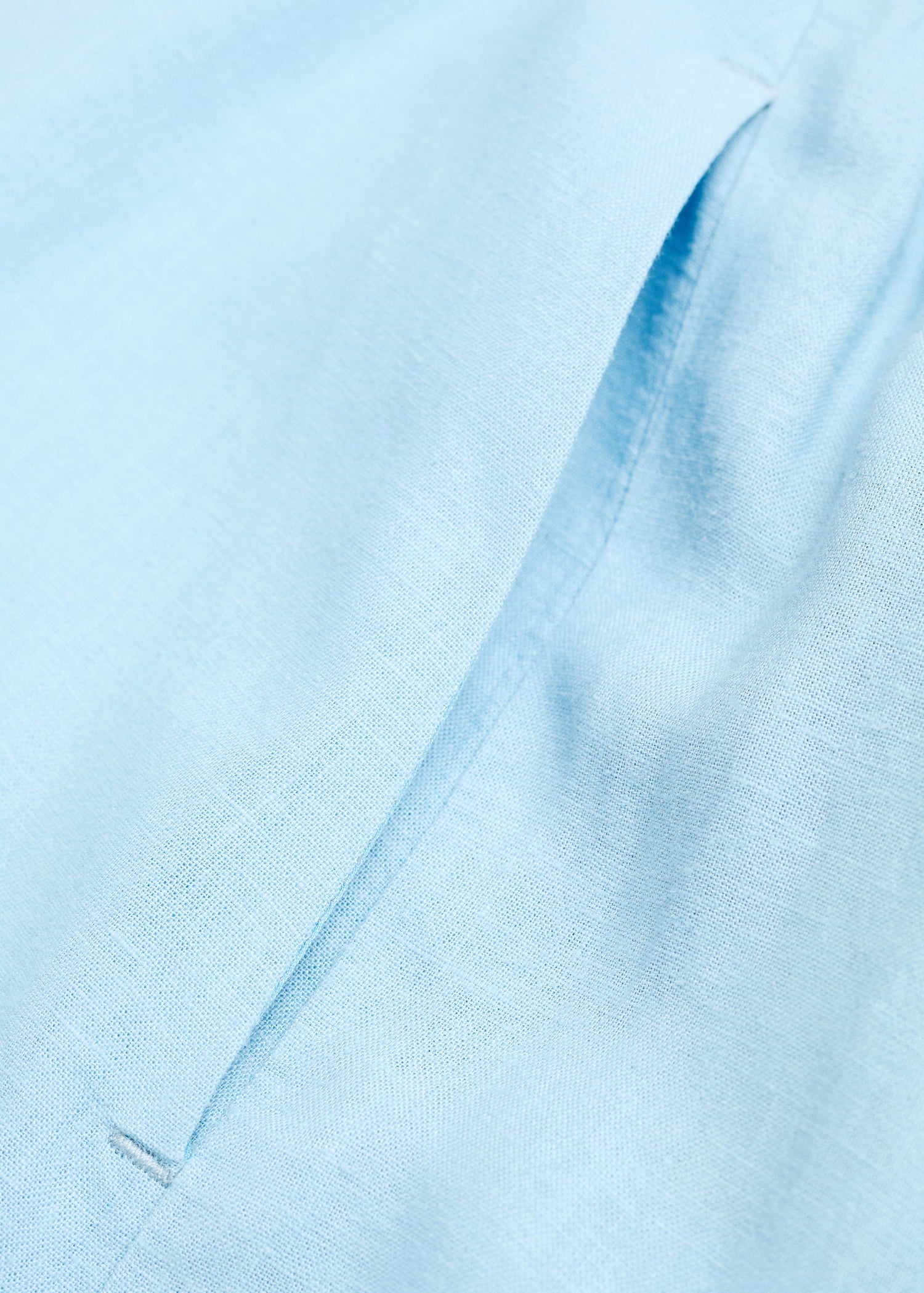 Mango trousers linovisf in Sky Blue - D0