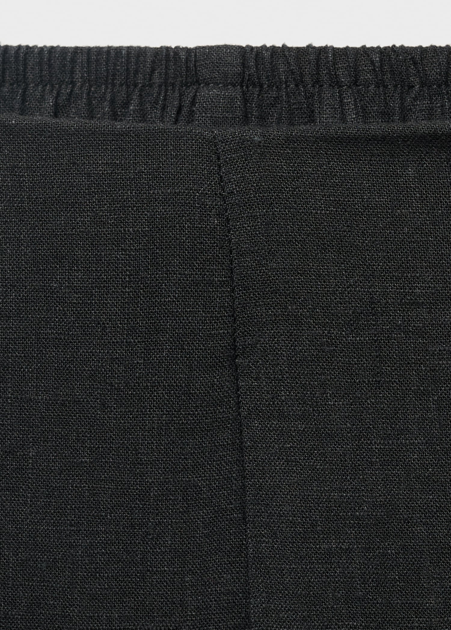Mango trousers linovisf in Black - D8