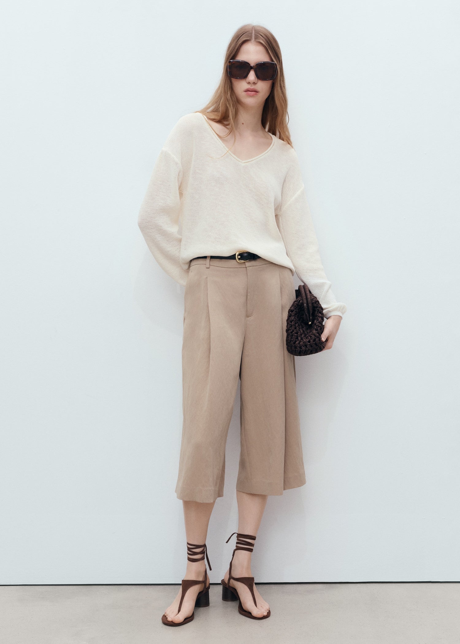 Mango sweater faro in White - 99999999_01