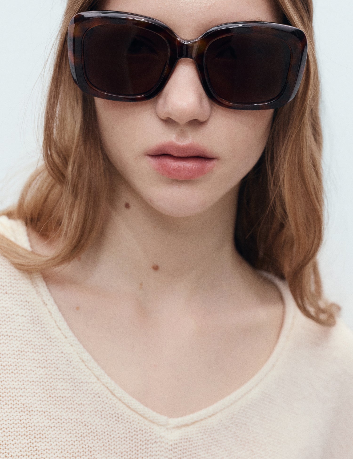 Mango sweater faro in White - D1