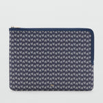 Mango case burgos in Navy - B
