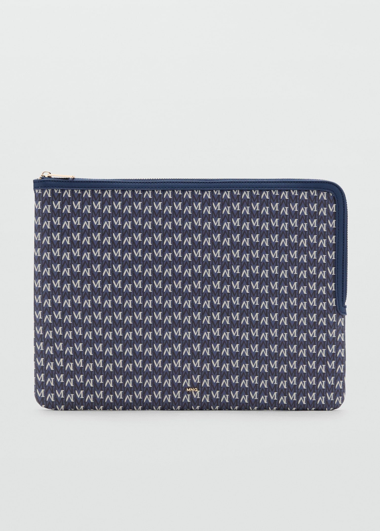Mango case burgos in Navy - B