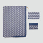 Mango case burgos in Navy - D2