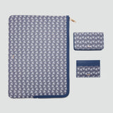 Mango case burgos in Navy - D2