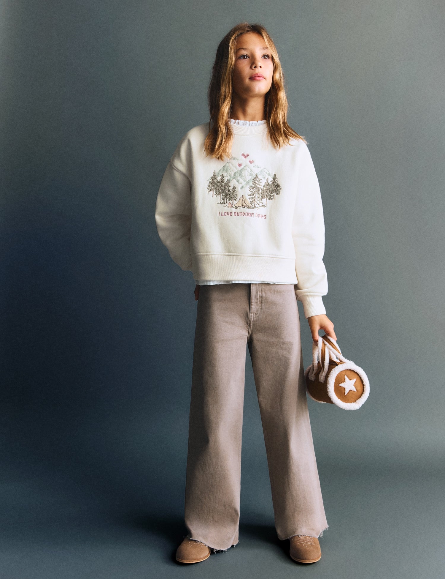 Mango jeans seamless in Taupe - 99999999_01