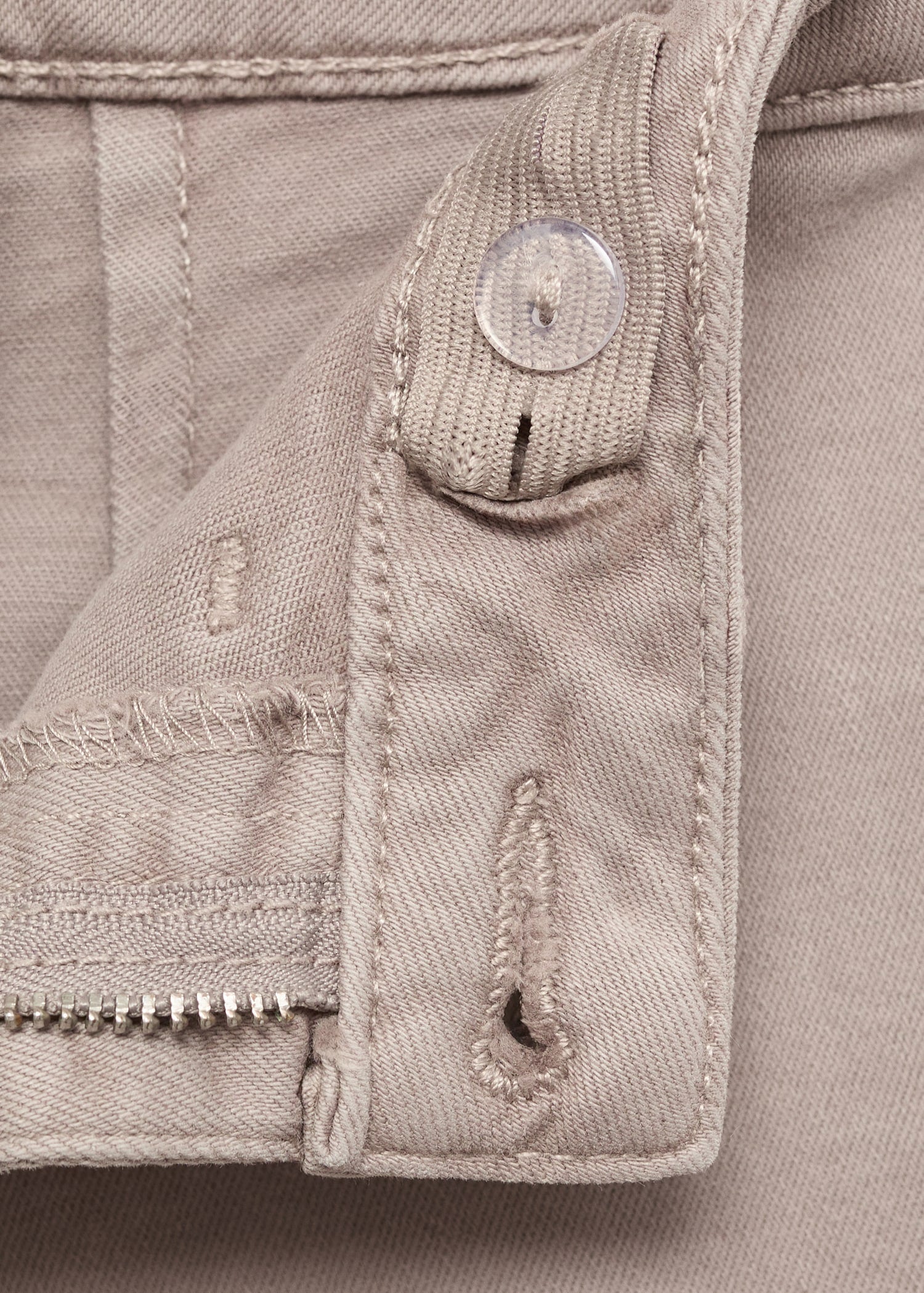 Mango jeans seamless in Taupe - D8