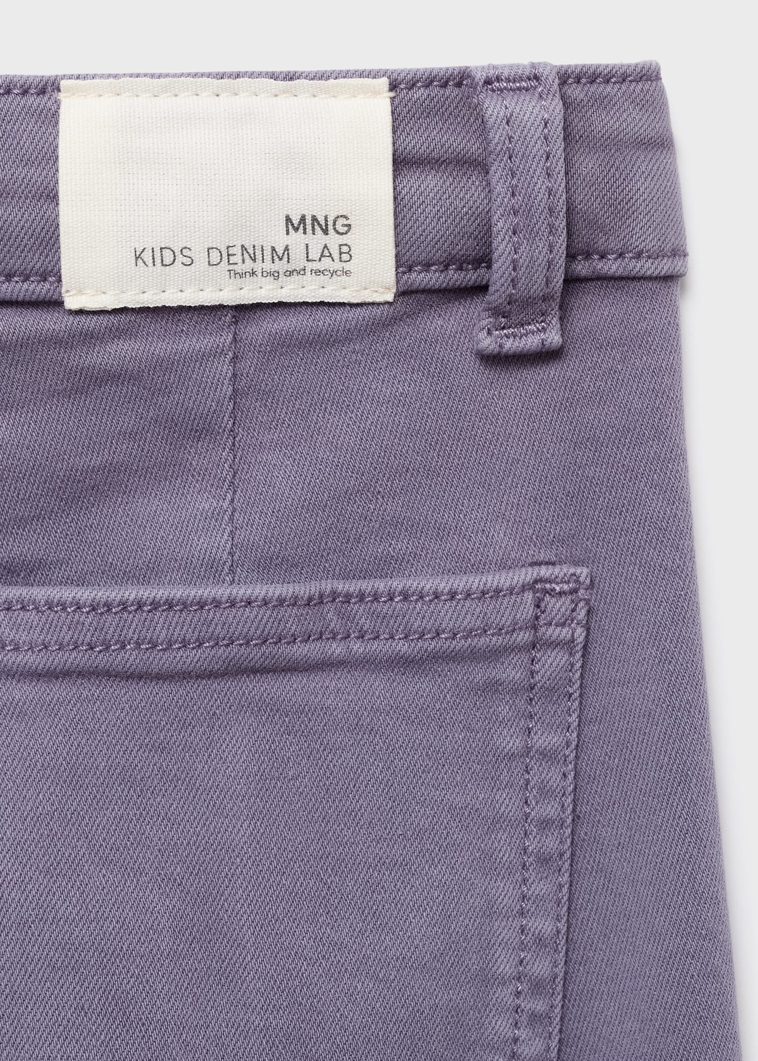 Mango jeans seamless in Violet - D0