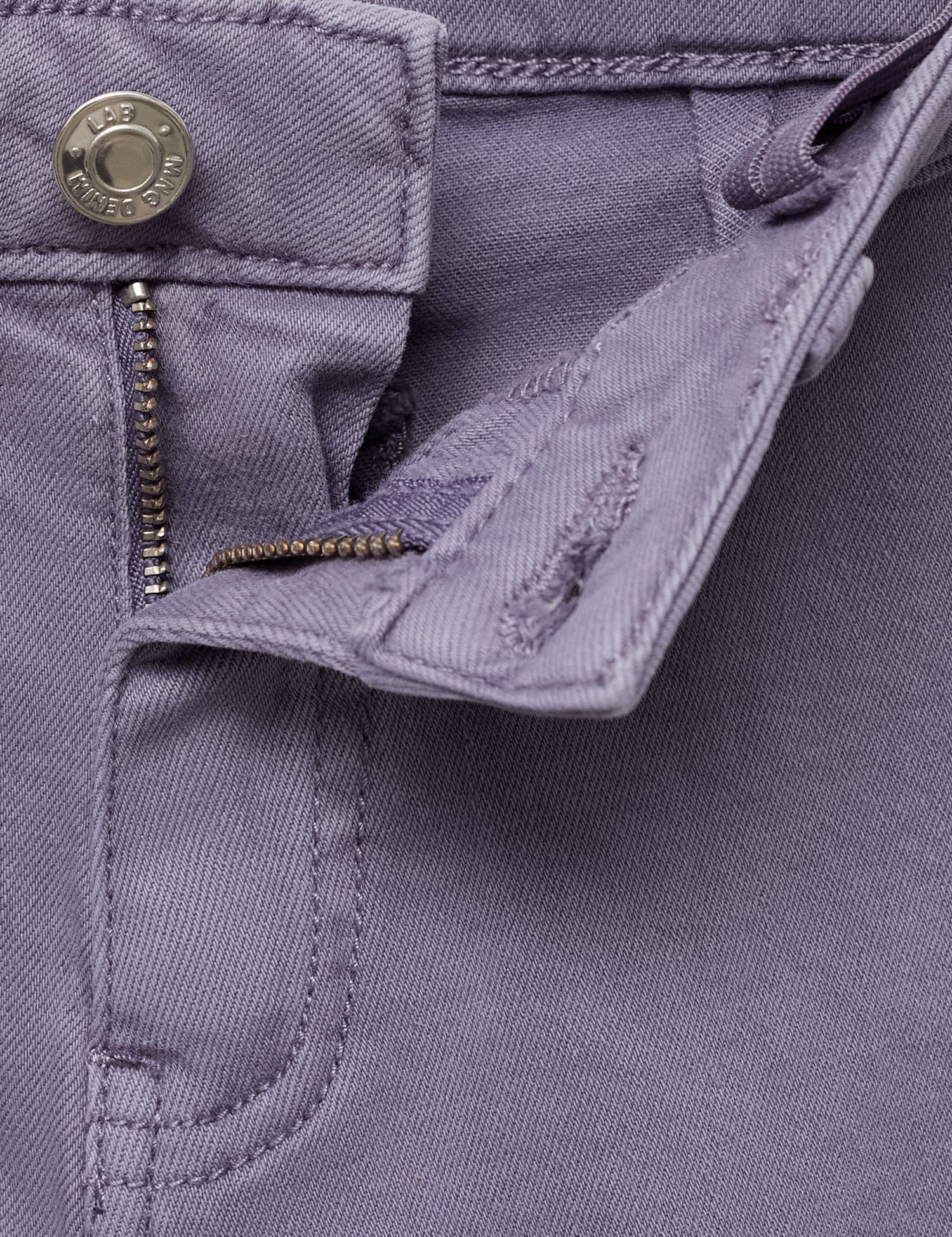 Mango jeans seamless in Violet - D8