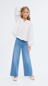 Mango jeans seamless in Medium Denim - 99999999_01