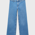 Mango jeans seamless in Medium Denim - B