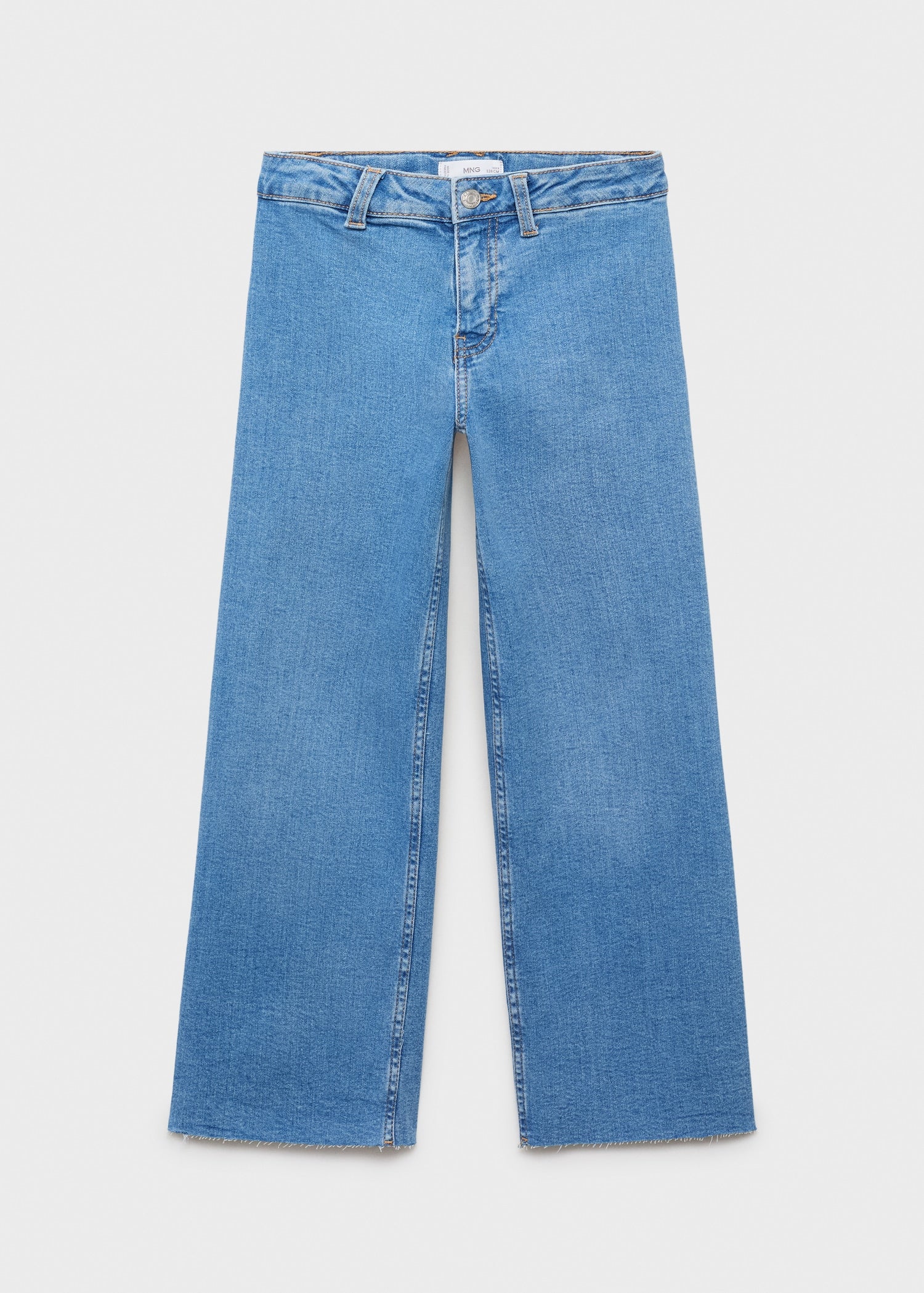 Mango jeans seamless in Medium Denim - B