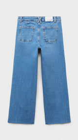 Mango jeans seamless in Medium Denim - R