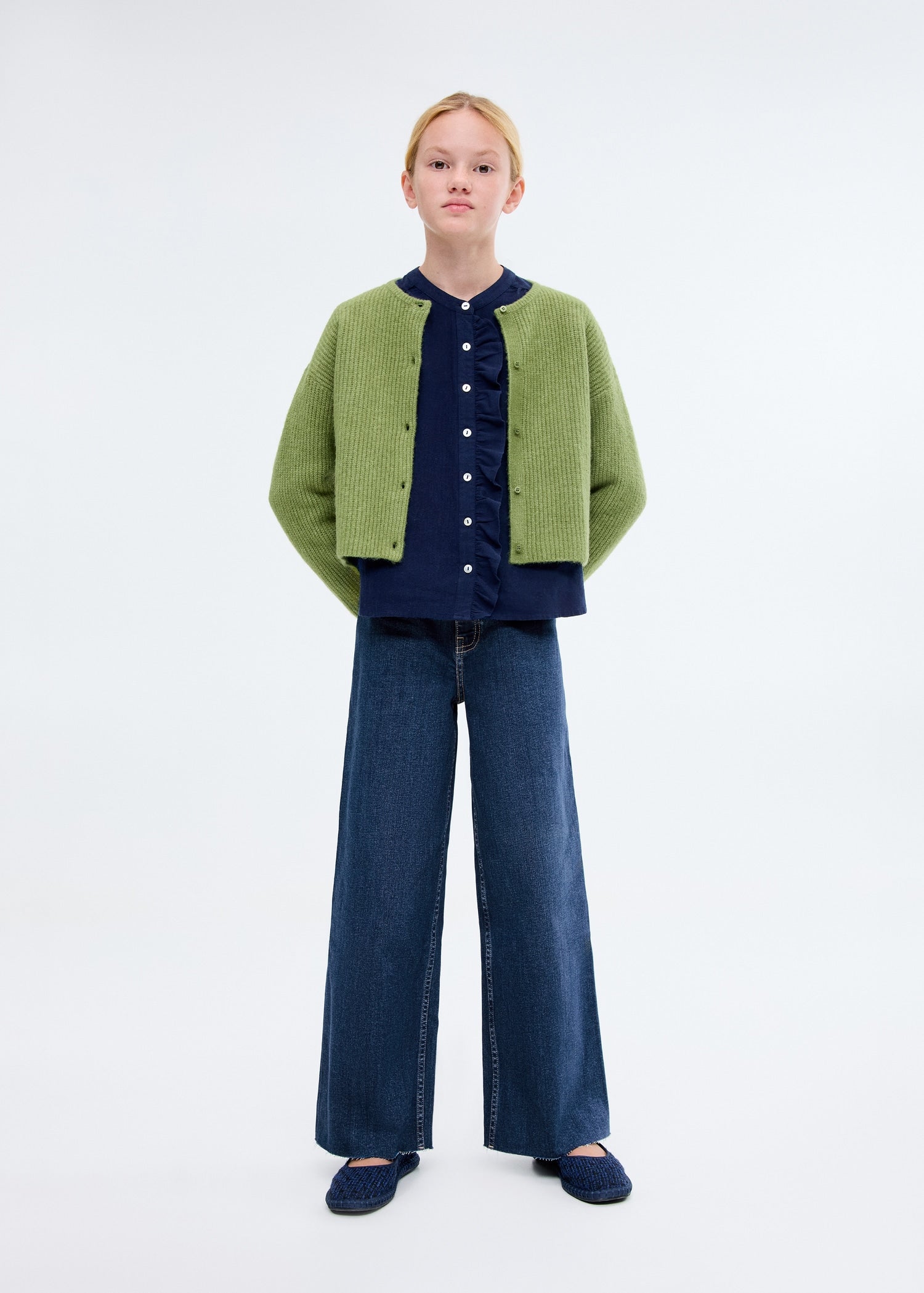 Mango jeans seamless in Dark Denim - 99999999_01