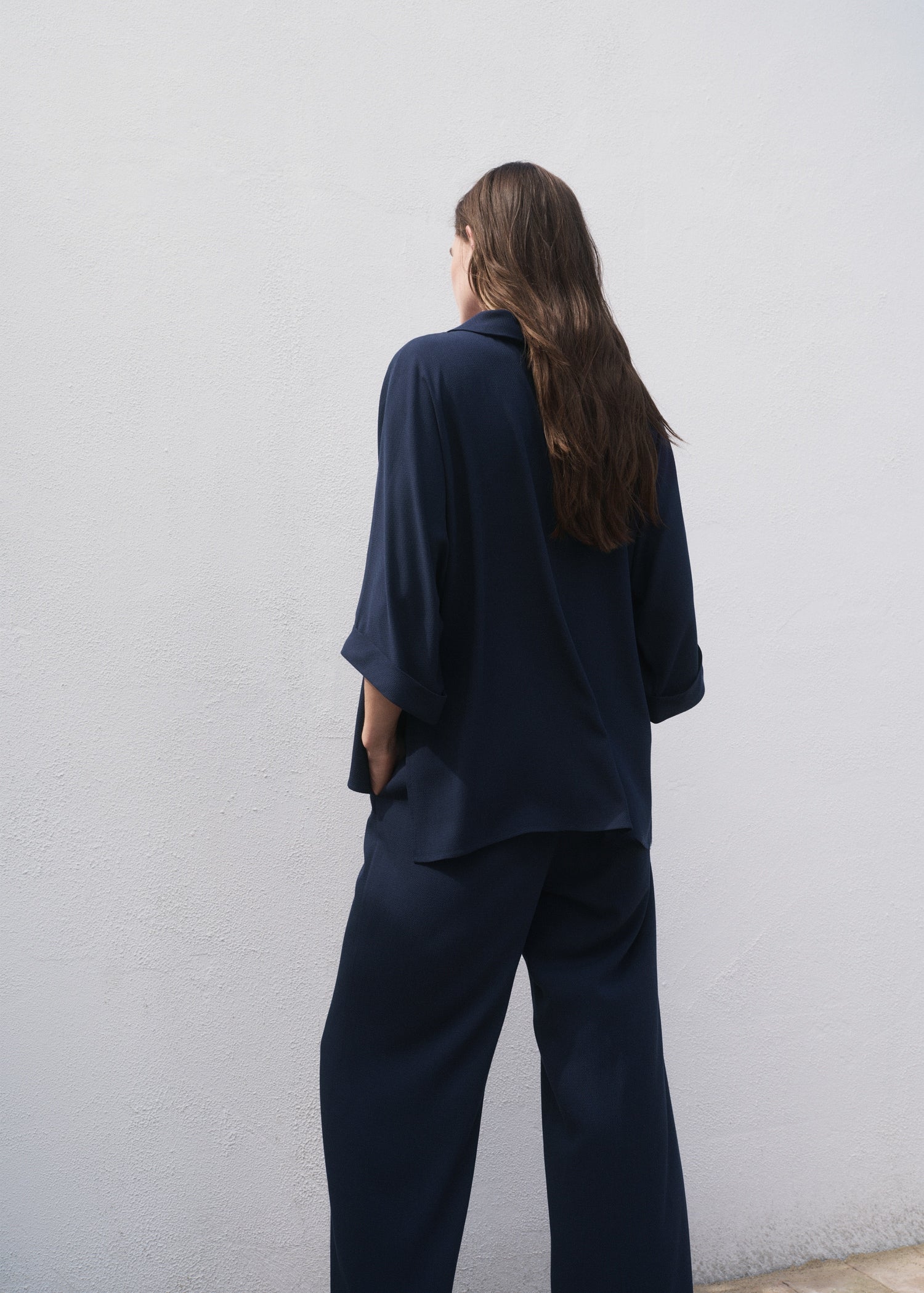 Mango blouse vivie in Navy - R