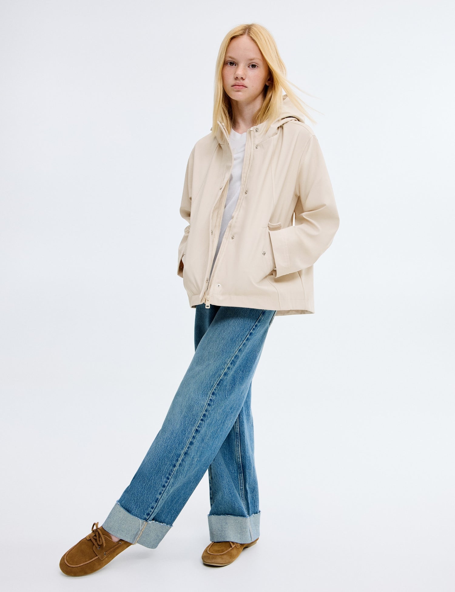 Mango jacket gala in Beige - 99999999_01