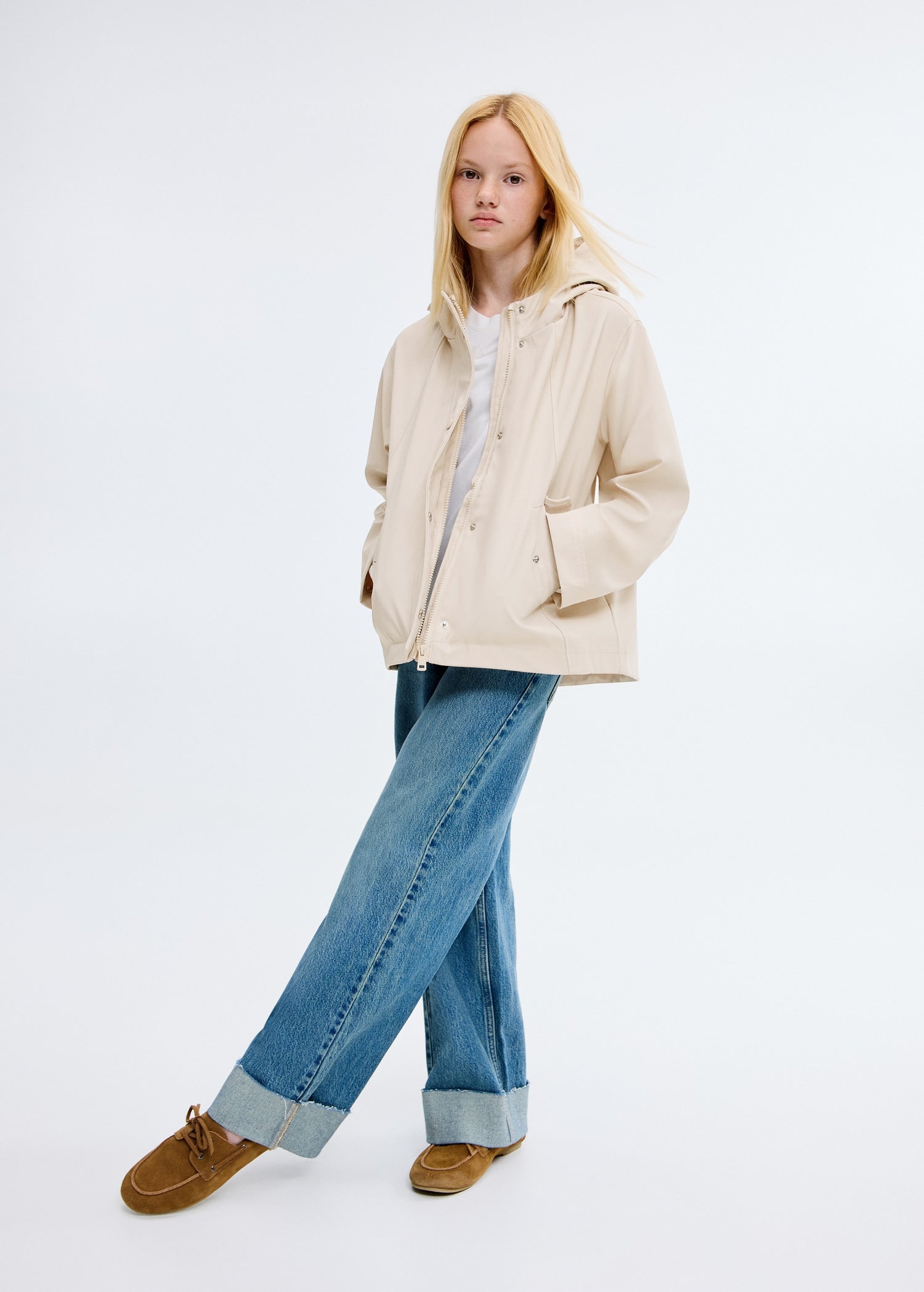 Mango jacket gala in Beige - 99999999_01