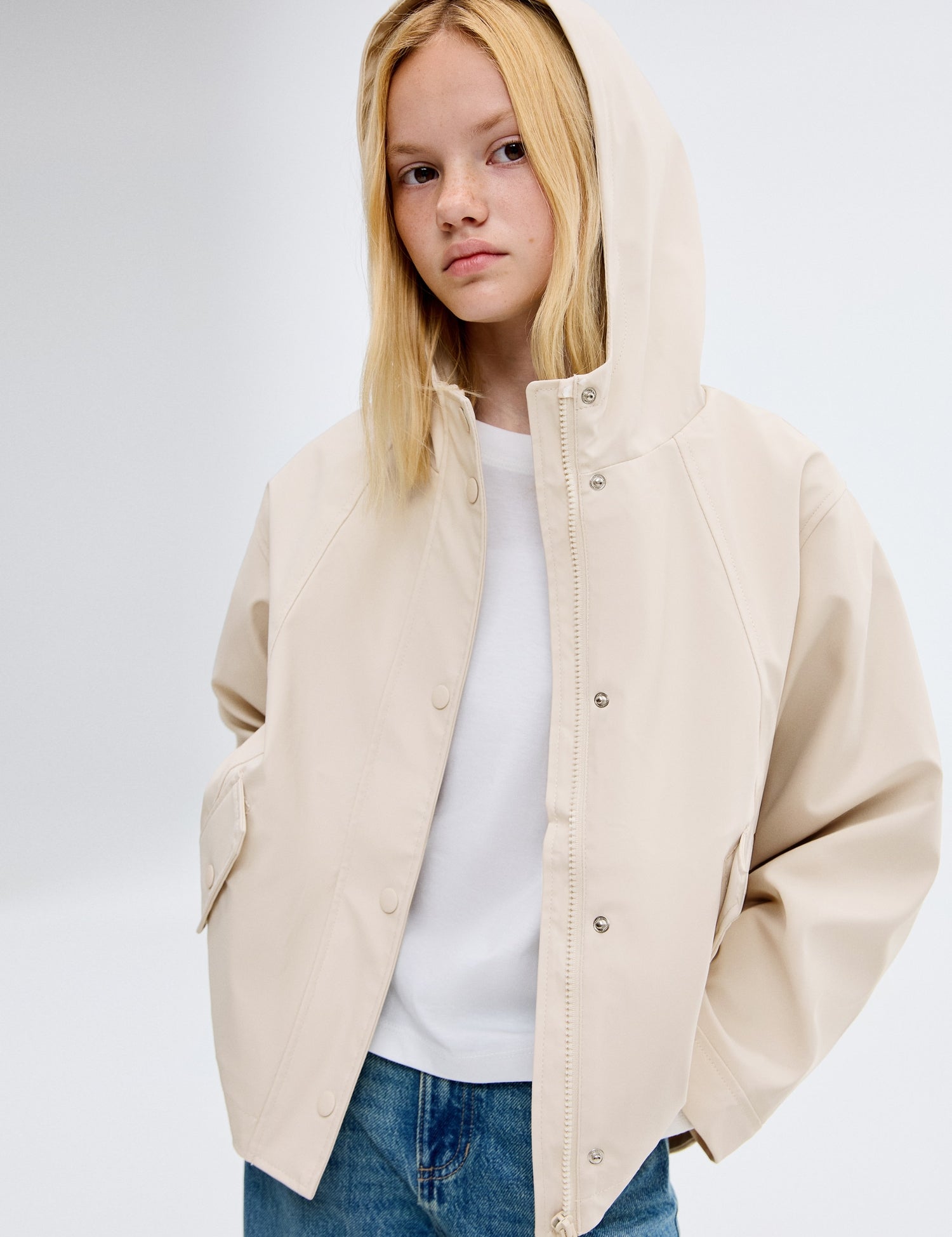 Mango jacket gala in Beige