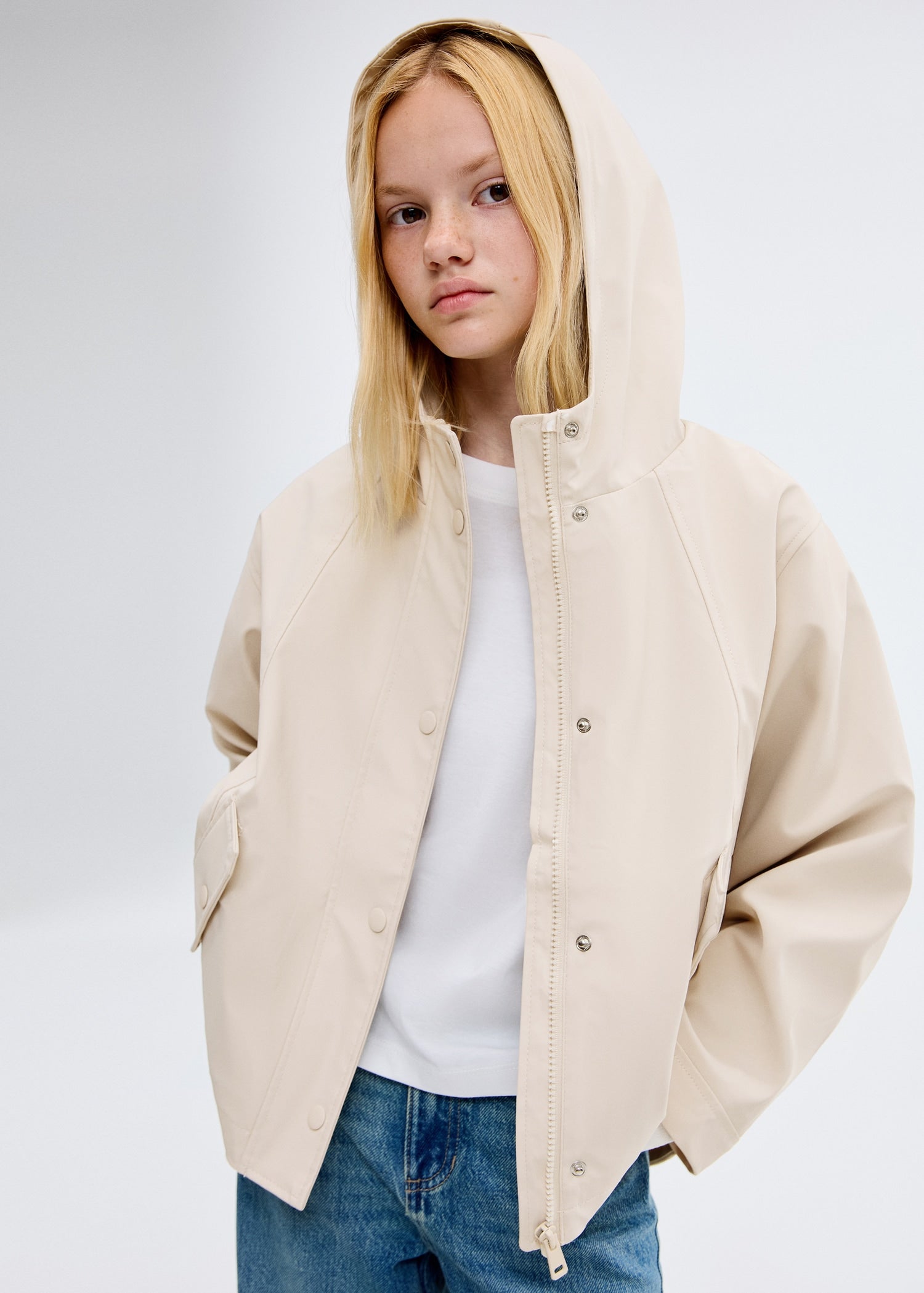 Mango jacket gala in Beige