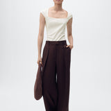 Mango t-shirt agnes in Off White - 99999999_01