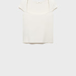 Mango t-shirt agnes in Off White - B