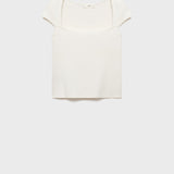 Mango t-shirt agnes in Off White - B