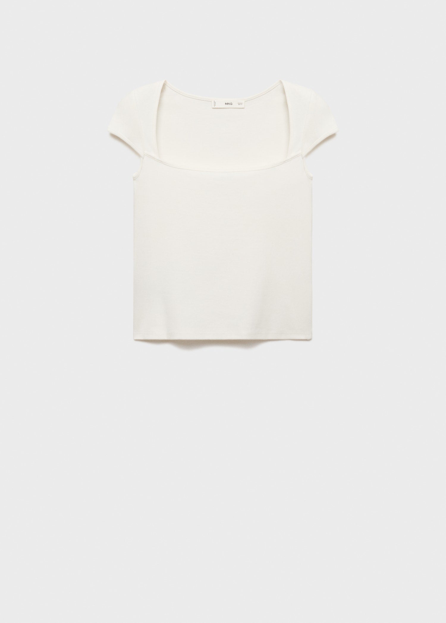 Mango t-shirt agnes in Off White - B