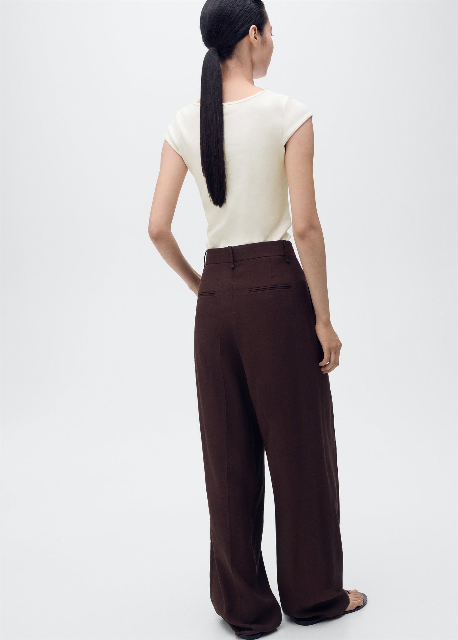 Mango t-shirt agnes in Off White - R