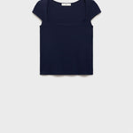 Mango t-shirt agnes in Navy - B