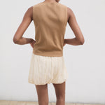 Mango vest drop in Camel - R