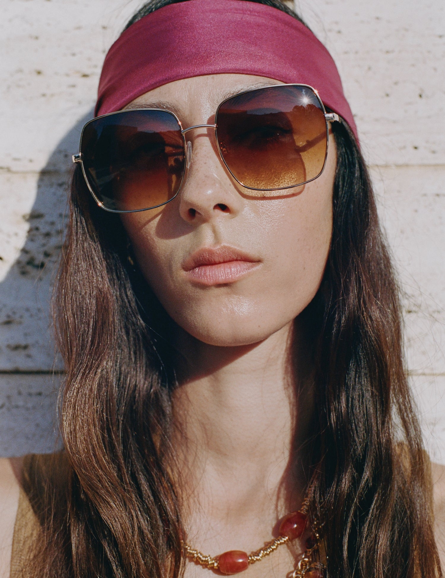 Mango sunglasses capri in Gold - 99999999_01