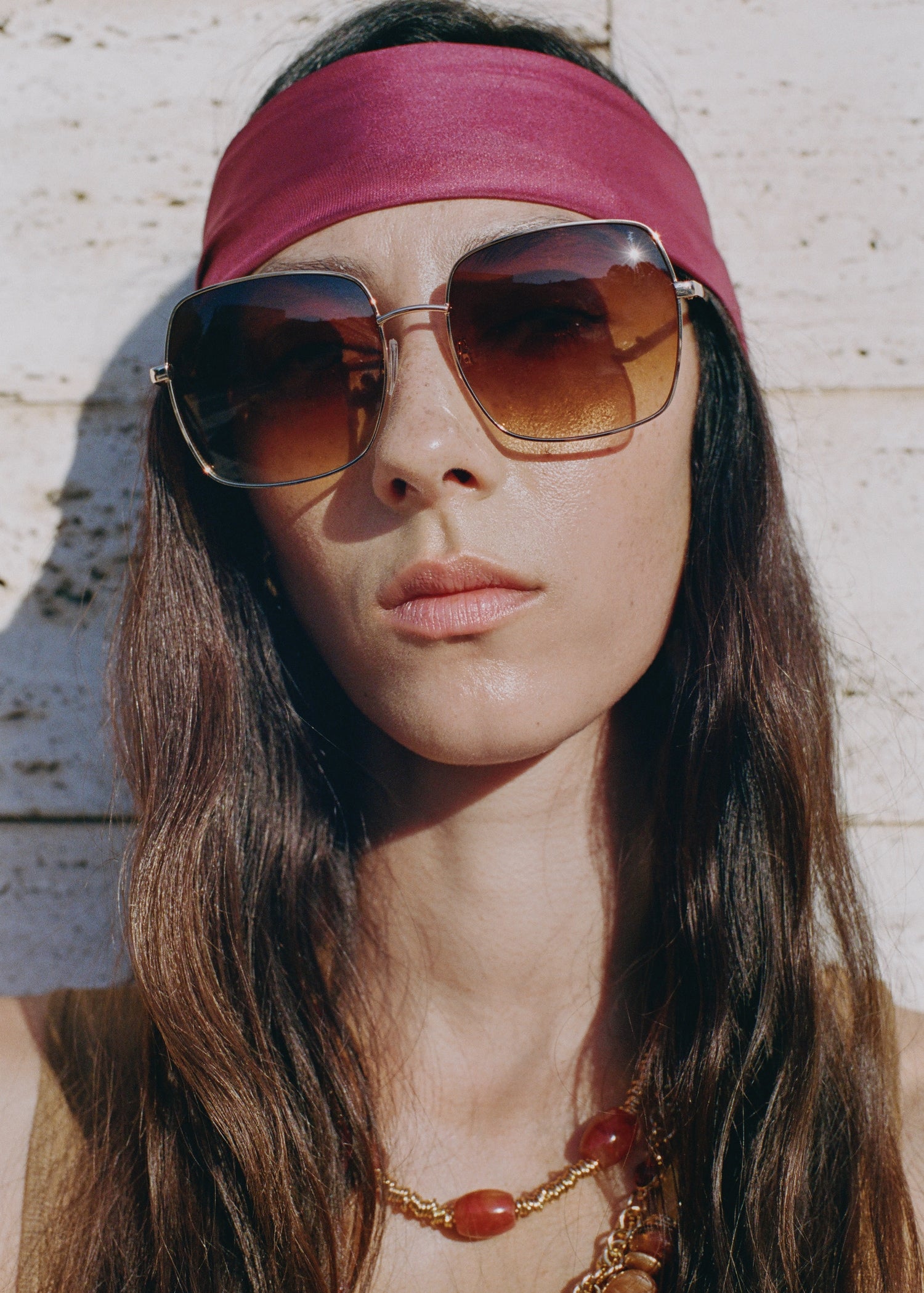 Mango sunglasses capri in Gold - 99999999_01