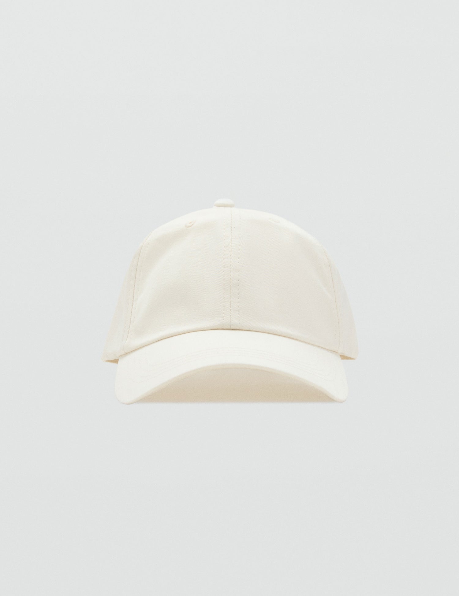 Mango cap basic in White