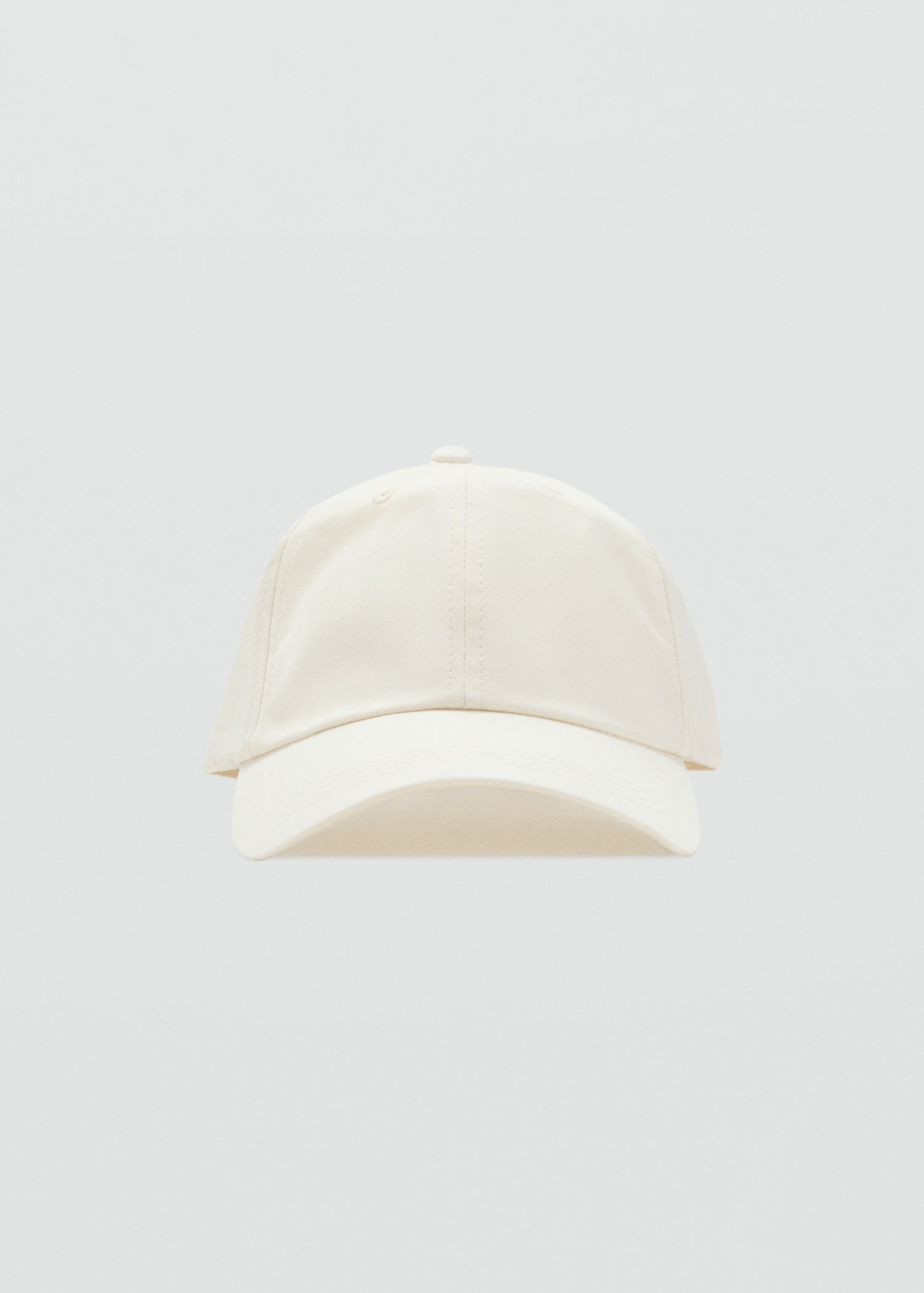 Mango cap basic in White