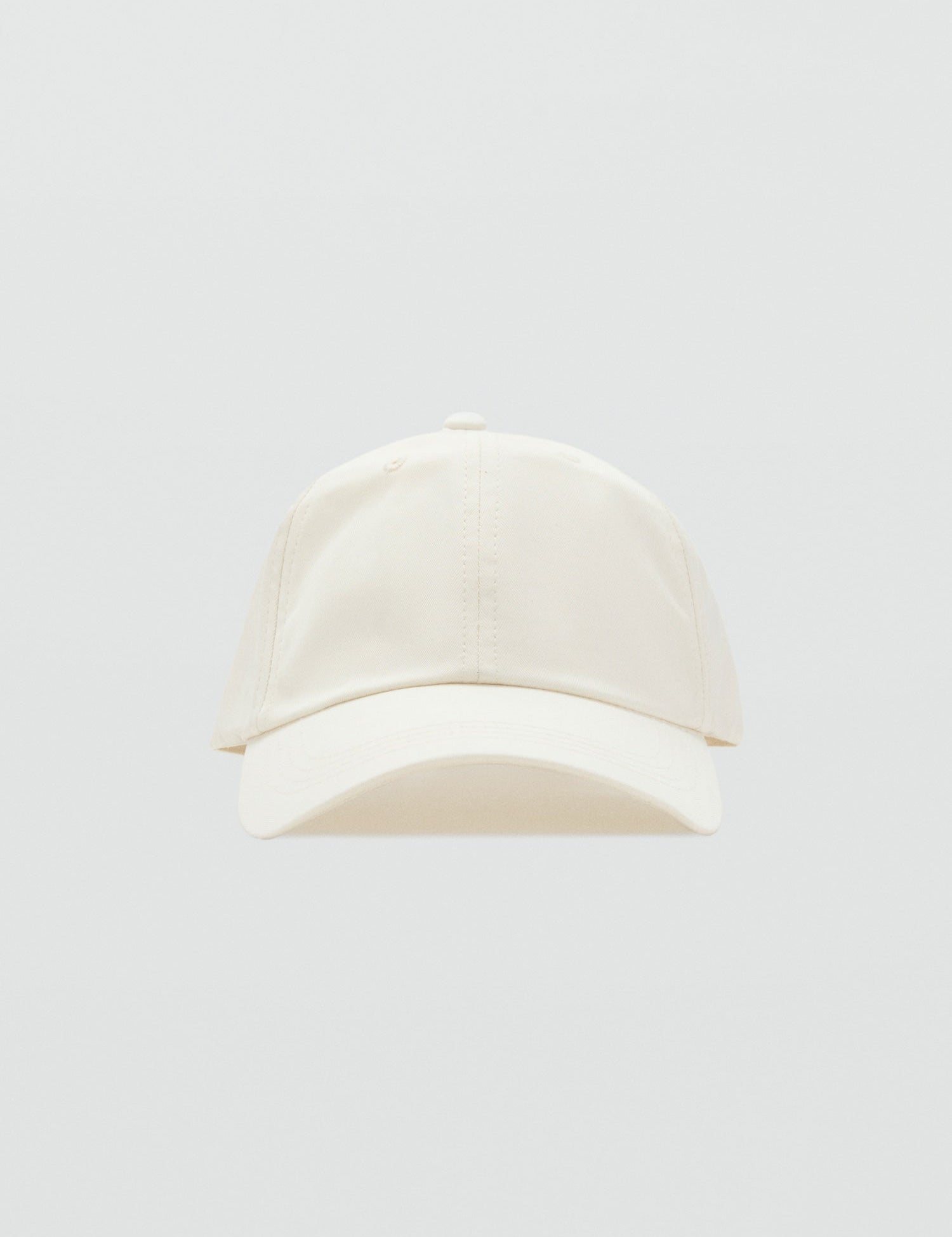 Mango cap basic in White
