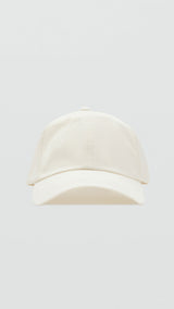 Mango cap basic in White