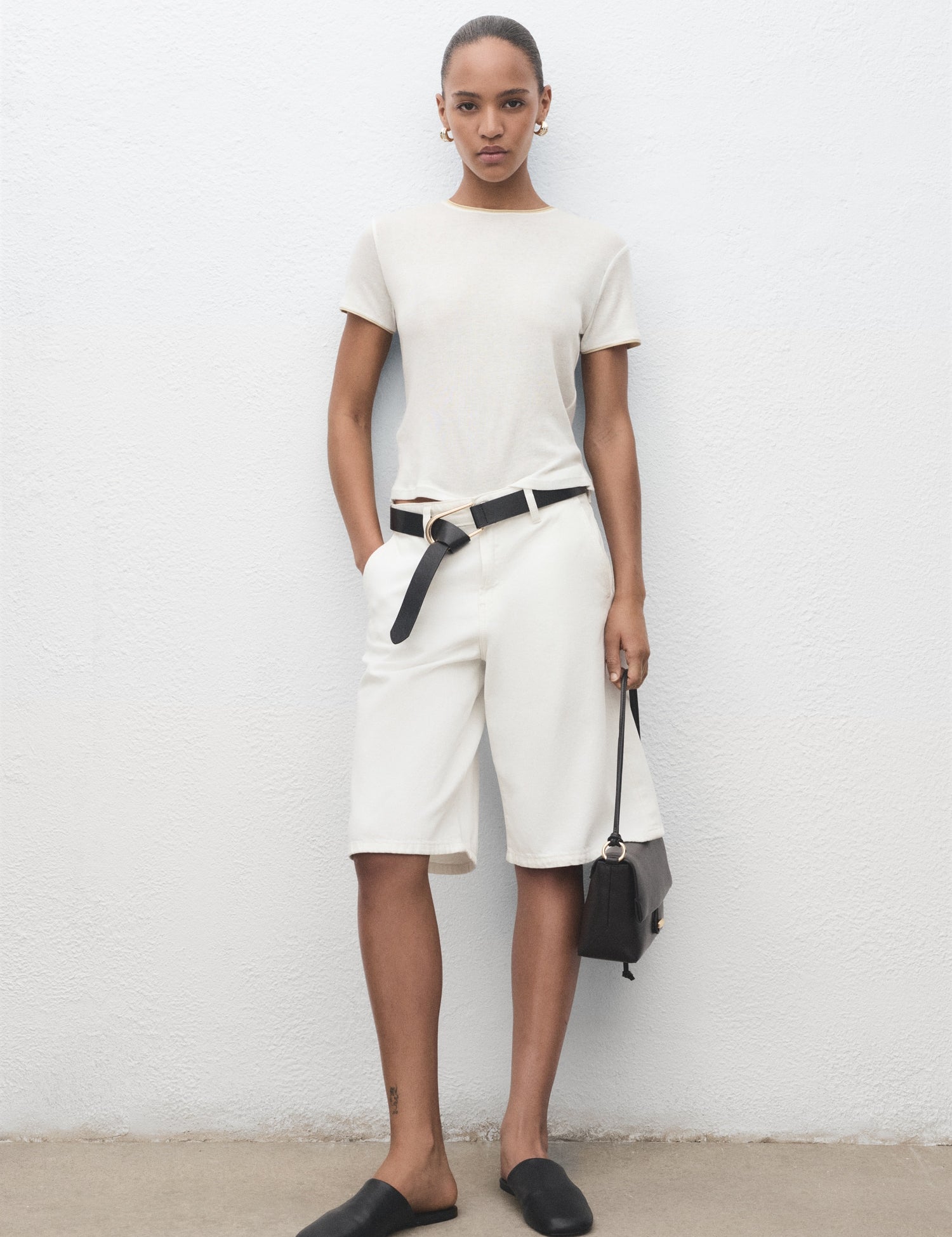 Mango t-shirt jane in Raw - 99999999_01