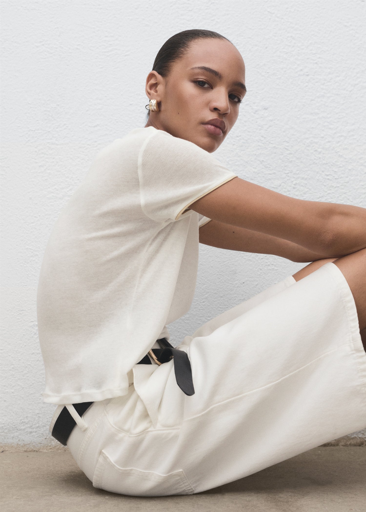 Mango t-shirt jane in Raw - D2