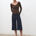 Mango t-shirt janet in Brown - 99999999_01
