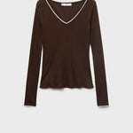 Mango t-shirt janet in Brown - B
