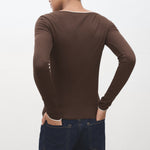 Mango t-shirt janet in Brown - R