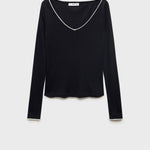 Mango t-shirt janet in Navy - B