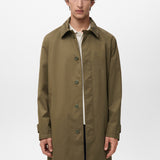 Mango trenchcoat chayton in Khaki