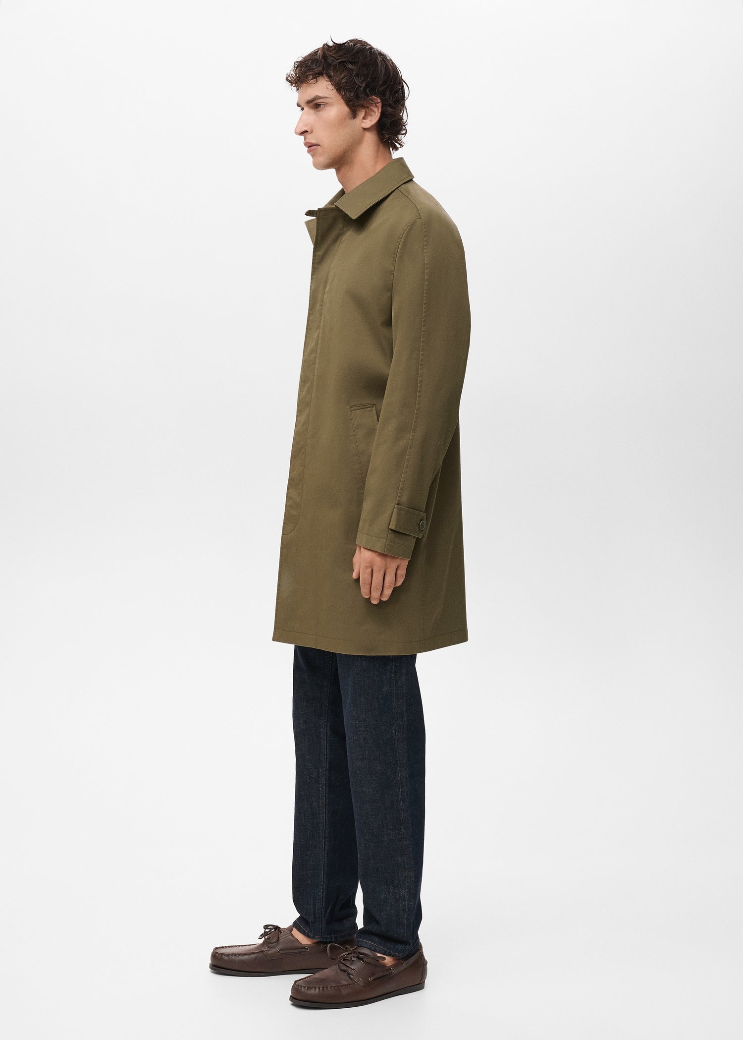 Mango trenchcoat chayton in Khaki - D2