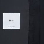 Mango trenchcoat chayton in Petroleum Blue - D0